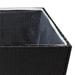 Irfora parcel Patio Planter Poly Rattan Plant Box Lawn Vidaxl Planter Patio PotFlower Herb Plant Box Flower Box 157x80x80 Planter Box Plant Balcony Flower BoxFlower Herbs 1106349a