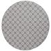 Safavieh Martha Stewart by Matty Indoor/ Outdoor Rug 6 5 x 6 5 Round - Black