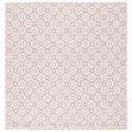 Safavieh Martha Stewart by Matty Indoor/ Outdoor Rug 6 5 Square - Light Pink/Multi