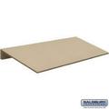 Salsbury Industries Sloping Hood 3 Wide for 18 in. Wide Heavy Duty Plastic Locker Tan