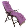 47x19 Inch Thickened Recliner Cushion Double-sided Usable Folding Chair Cushion Rocking Chair Cushion Lounge Chaise Cushion for Indoor Outdoor