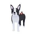 CELNNCOE Flower Pots Dog Flower Pot Planter Cute PVC Herb Garden Dog Flower Pot Indoor/Outdoor Plant Dog Flower Pot Pet Flower Pot Great Gift For Pet Lovers O