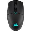 Corsair KATAR Elite Wireless Gaming Mouse - Ultra Lightweight Marksman DPI Optical Sensor Sub-1ms Slipstream Wireless Connection Up to 110 Hours of Rechargeable Battery Life - Black