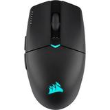 Corsair KATAR Elite Wireless Gaming Mouse - Ultra Lightweight Marksman DPI Optical Sensor Sub-1ms Slipstream Wireless Connection Up to 110 Hours of Rechargeable Battery Life - Black