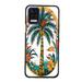 palm-tree-floral-animals-20 phone case for LG Q52 for Women Men Gifts Soft silicone Style Shockproof - palm-tree-floral-animals-20 Case for LG Q52