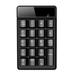 Bluetooth 4.0 Digital Keyboard Number Num Pad 19 Keys Digital Keyboard Portable For Laptop Notebook Tablets