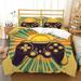 3PCS Gamer Duvet Cover Set Full Bed in a Bag Gaming Duvet Cover Set with Corner Ties and Zipper Closure Cute Duvet Cover Set for Kids Boys and Girls