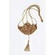 WOVTE Jute Crochet 30 inch Long Indoor Plant Hanger for 3-inch to 12-inch Pots Star Hanging Planter Macrame Plant Holder Rope plant Hanger Wall Planter Boho Home Decor Indoor Hook Wall Hanging