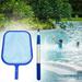 Earth Day Clearance Pool Skimmer - Pool Net Pool Skimmer Net with Solid Plastic Frame Skimmer Net with Fine Mesh Net Pool Nets for Cleaning Leaf of Swimming Pools Spas Hot Tubs and Fountains