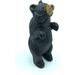 Wood Bear Wood Sculpture Home Decor Wood Statue Wood Figurines Room Decor Hand Carved Wood Bear Figurine Wooden