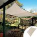 Oneshit 10 x 10 Sun Shade Canopy in Clearance Shade Canopies Outdoor Shades Swimming Pool Awnings Rectangular Shade Canopies For Patios Gardens And Outdoor Facilities Beige