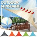 amlbb Triangle Sun Shade Sail Outdoor Summer Sun Shade Canopy Outdoor Sunshade Shade Sails Swimming Pool Sun Awning Sunshine Protection Rectangle Shade Canopy Sunshine Block