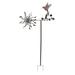Wind Spinners Iron Hummingbird Metal Windmill Wind Sculpture for Outdoor Lawn Yard Patio Garden Ornaments