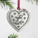 JilgTeok Easter Home Decor Clearance Decorative Metal Pendants On The Christmas Tree In The Christmas Living Room Birthday Decorations