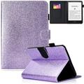 Artyond Case for Kindle Paperwhite 2021 PU Leather Card Slots Folio Cover with Auto Sleep/Wake Case for 6.8 Kindle Paperwhite (11th Generation-2021) and Kindle Paperwhite Signature Edition Purple