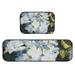 Hidove Kitchen Mats Set of 2 Beautiful of artificial flowers Anti-Fatigue Comfort Mat Carpet Non-Slip Runner Rugs for Living Room Laundry Room Hallway 28x17+57x17in