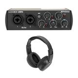 PRESONUS AUDIOBOX 96 2x2 Audio 2.0 Recording Interface + Samson Headphones