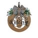 Deagia Home Supplies Clearance Last Name Year Round Front Door Wreath Decorative Hanging Plaques In Front of The Door Home Decor