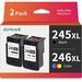 245 246 Ink Cartridge Replacement for Canon 245XL 246XL Combo Pack for Pixma MG2522 MG2520 MG2922 MX492 MX490