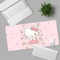 cartoon hello cute k-kittys cat Mousepad Computer Laptop Gamer Pad PC Gaming Accessories Desk Mats