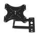 Slim LCD LED Plasma Flat TV Wall Mount Bracket Flat Lcd Led Plasma Tv Wall Mount Bracket Full Motion Tilt Swivel TV Mount Tilt Bracket for Flat Screens Fits 17 - 42 TVs