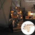 Zynic String Lights String Lights For Camping Tent Bedroom Patio Garden Holiday Home Indoor Outdoors Decorations Kerosene Lights String