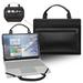 for 11.6 Lenovo 100e Chromebook 2nd Gen MTK laptop case cover portable bag sleeve with bag handle Black