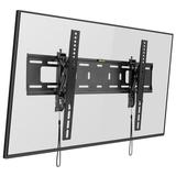 CondoMounts ADVANCED Tilt TV Wall Mount For Steel Stud | NO Stud | TV Mount Metal Studs | Holds 100lbs | 37 -80 TVs | Includes Elephant Anchor Set with Titanium Drill Bit