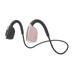 Blasgw Wireless Earplugs Bluetooth Headset Hang Ear Type IP56 Waterproofing Grade Bluetooth 5.1 Portable Silicone Material Sports Headphones Rose Gold