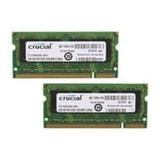 Crucial 8GB (2 x 4GB) 200-Pin DDR2 SO-DIMM DDR2 800 (PC2 6400) Dual Channel Kit Laptop Memory Model CT2KIT51264AC800