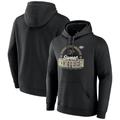 Men's Fanatics Branded Black Purdue Boilermakers 2024 NCAA Basketball Tournament March Madness Sweet Sixteen Defensive Stance Pullover Hoodie