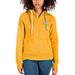 Women's Antigua Gold Southern University Jaguars Victory Full-Zip Hoodie