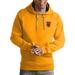 Men's Antigua Gold Tuskegee Golden Tigers Victory Pullover Hoodie