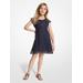 Michael Kors Floral Lace Dress Blue 6Y