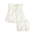 Mamas & Papas Baby Girls Floral Print Dress And Bloomers - Multi