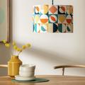 Habitat Abstract 20x30cm Geometric Printed Lampshade