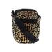 Parker & Hyde Crossbody Bag: Gold Leopard Print Bags