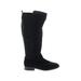 Marc Fisher Boots: Black Solid Shoes - Women's Size 10 - Almond Toe