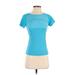 Lululemon Athletica Active T-Shirt: Teal Activewear - Women's Size 4