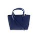 Dagne Dover Satchel: Blue Solid Bags
