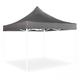 Oviala Business MobeventPro Dachplane für Faltzelt 4 x 4 m PRO 40 - Polyester - Grau