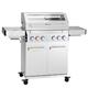 TAINO PLATINUM YAMARA 4+2 Gasgrill Edelstahl 4 Brenner Sear-Burner Backburner