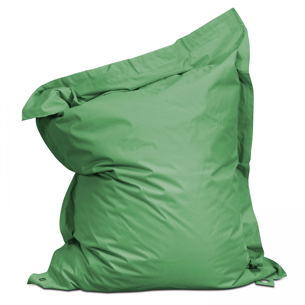 Oviala Business Leere Hülle des Gartensitzsacks aus kaktusgrünem Polyester 140 x 120 cm - Oviala Image