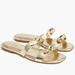 J. Crew Shoes | J Crew Knotted-Bow Sandals Bn873 | Color: Gold | Size: 8