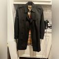Burberry Jackets & Coats | Mid-Length Authentic Burberry Trench Coat Nwot. | Color: Black | Size: 4p