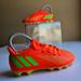 Adidas Shoes | Adidas Predator Edge.3 Fg - Cleats Soccer Shoes Orange - Toddler Size 12c/12k | Color: Green/Orange | Size: 12b