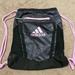 Adidas Bags | Adidas Rumble Ii Sackpack Black Pink | Color: Black/Pink | Size: Os