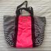 Victoria's Secret Bags | Nwot Victoria’s Secret Tote Bag | Color: Black/Pink | Size: Os