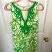 Lilly Pulitzer Dresses | Lilly Pulitzer Janice Sheath Dress | Color: Green/White | Size: M