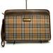 Burberry Bags | Burberry Burberry Clutch Bag Second Nova Check Brown Beige Leather Women Men ... | Color: Brown | Size: Os